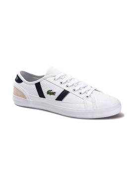 Sapato Lacoste Sideline Branco Mulher