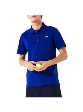 Polo Lacoste Sport Basic Azul Homem