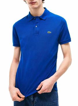 Lacoste Polo Slim Fit Azul Homem