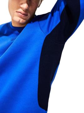 Sweat Lacoste Monographic  Azul Homem