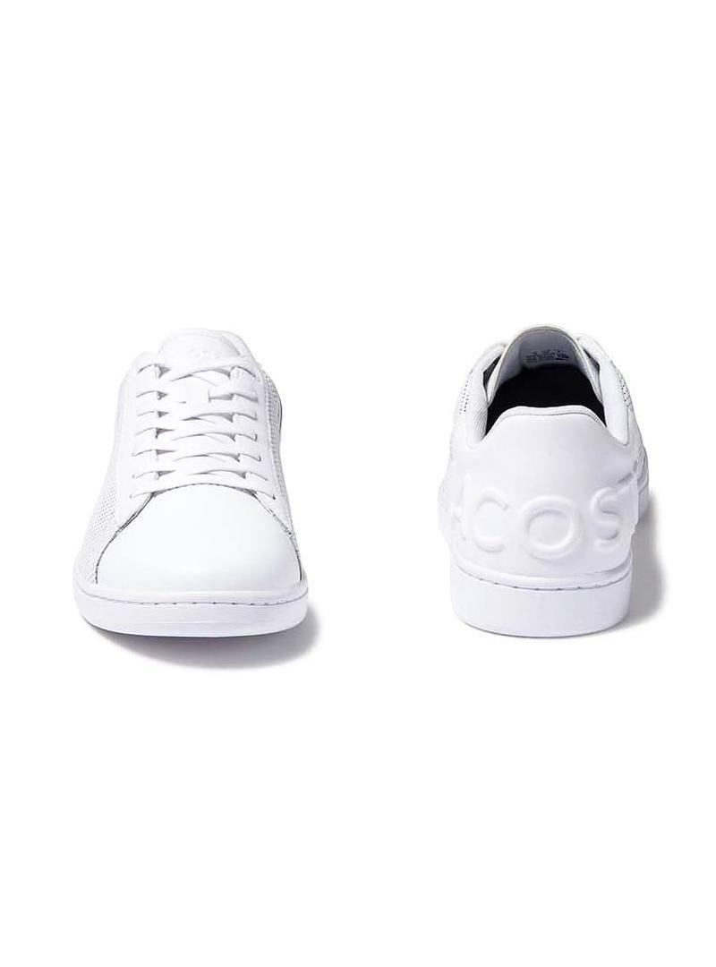 Sapatilhas Lacoste Carnaby Evo perfurado Branco