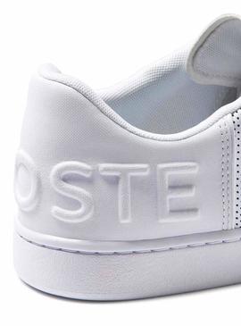 Sapatilhas Lacoste Carnaby Evo perfurado Branco