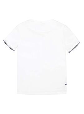 T-Shirt Mayoral Bolso branco para Menino