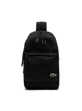 Bolsa de ombro Lacoste Neocroc Preto Homem