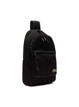 Bolsa de ombro Lacoste Neocroc Preto Homem