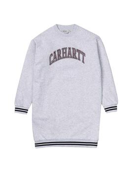 Vestido Carhartt Knowledge Cinza mulheres