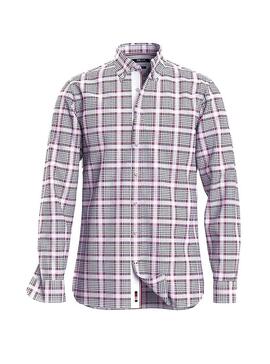 Camisa Tommy Hilfiger Flex Grid para Homem