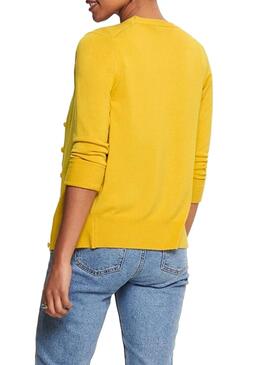 Jaqueta Only Venice Amarelo Mulher