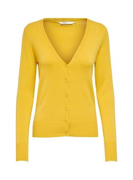 Jaqueta Only Venice Amarelo Mulher