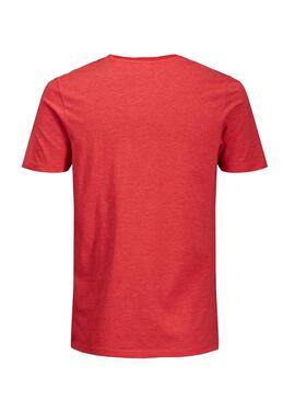 T-Shirt Jack and Jones Coeagle Vermelho Homem