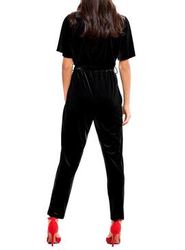 Jumpsuit Only Luxe Velvet Black