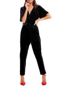 Jumpsuit Only Luxe Velvet Black