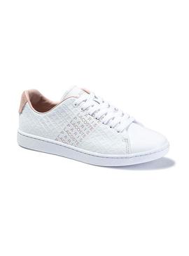 Zapatilla Lacoste Carnaby EVO 120 Blanco Mujer