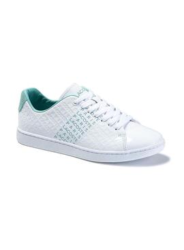 Sapatilhas Lacoste Carnaby Branco Mulher