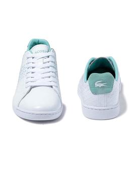 Sapatilhas Lacoste Carnaby Branco Mulher