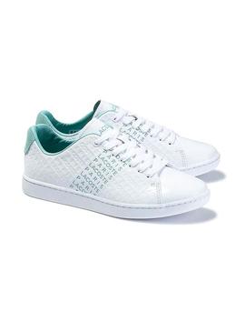 Sapatilhas Lacoste Carnaby Branco Mulher