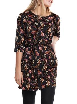 Vestido Only Cassidy Negra Mulher