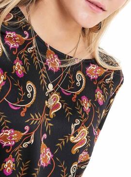 Vestido Only Cassidy Negra Mulher