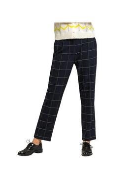 Calça Naf Naf Frames Marinha Para Mulher