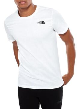 T-Shirt The North Face Rainbow Branco Homem