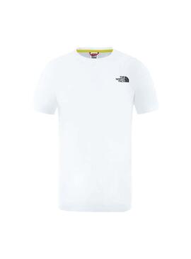 T-Shirt The North Face Rainbow Branco Homem