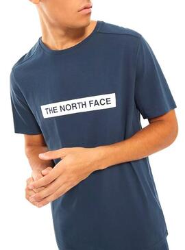 T-Shirt The North Face Light Marinho Homem