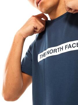 T-Shirt The North Face Light Marinho Homem
