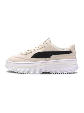 Sapatilhas Puma Deva Suede Bege Mulher