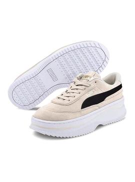 Sapatilhas Puma Deva Suede Bege Mulher