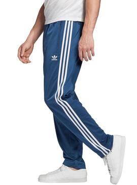 Calças Adidas Firebird TP Azul Homem