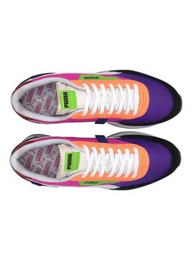 Sapatilhas Puma Future Rider Roxo Homem Mulher