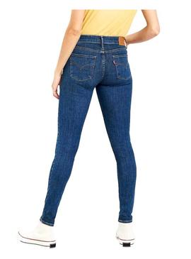 Jeans Levis 710 Innovation Azul Mulher
