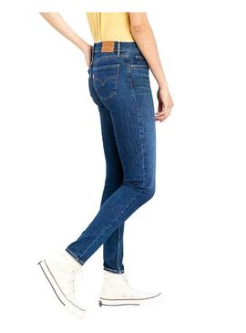 Jeans Levis 710 Innovation Azul Mulher