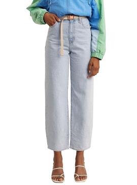 Calças Levis Balloon Leg Light Denim para Mulher