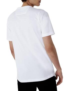 T-Shirt Lacoste TH8384 Branco Homem