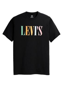 T-Shirt Levis 90S Serif Preto Homem