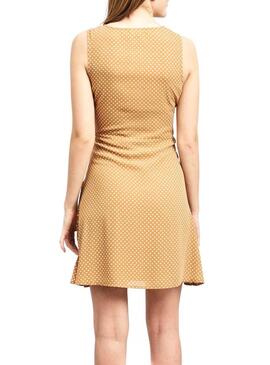Vestido vila Vidottia Camel 