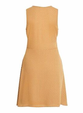 Vestido vila Vidottia Camel 