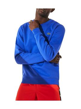 Sweat Lacoste SH7613 Azul Homem