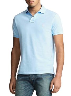 Polo Ralph Lauren Basic Azul Claro para Homem