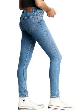 Jeans Levis 710 Innovation Azul Mulher