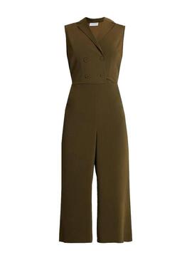 Jumpsuit Vila Vikaya Verde Mulher