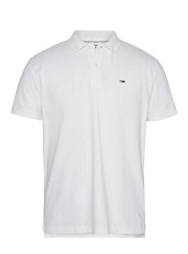 Tommy Jeans Polo Classic Solid Branco Homem