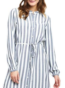 Vestido Vila Harper Cinza Mulher