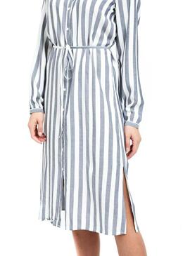 Vestido Vila Harper Cinza Mulher