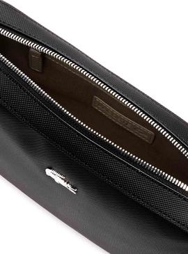 Saco Lacoste Square Crossover preto para Mulher