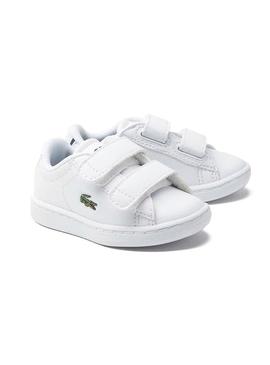 Sapatilhas Lacoste Carnaby Evo Branco para Meninos