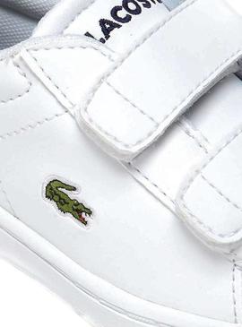 Sapatilhas Lacoste Carnaby Evo Branco para Meninos