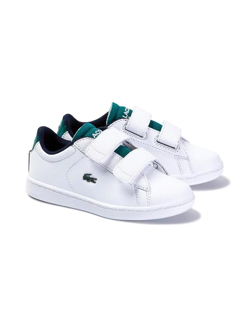 Sapatilhas Lacoste Carnaby Evo Criança Branco