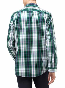 Camisa Lacoste Frames Verde para Homem